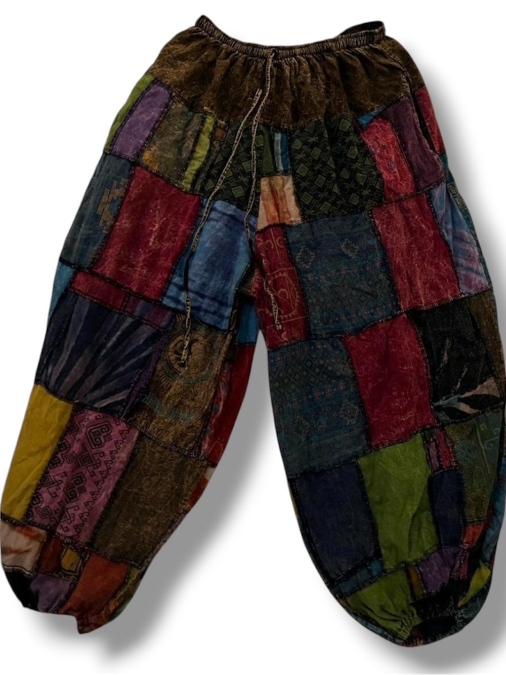 Gardenbelle patchwork pants - Picture 1 of 2